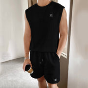 Men's Sport Sleeveless Two-piece Set