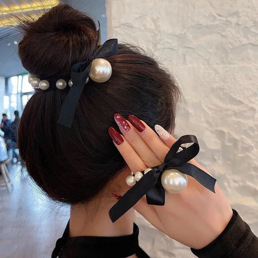 Women's Pearl hair tiy
