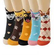 Women's Cotton Mid-calf Length Socks