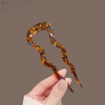 Women  U-shaped Hair pin