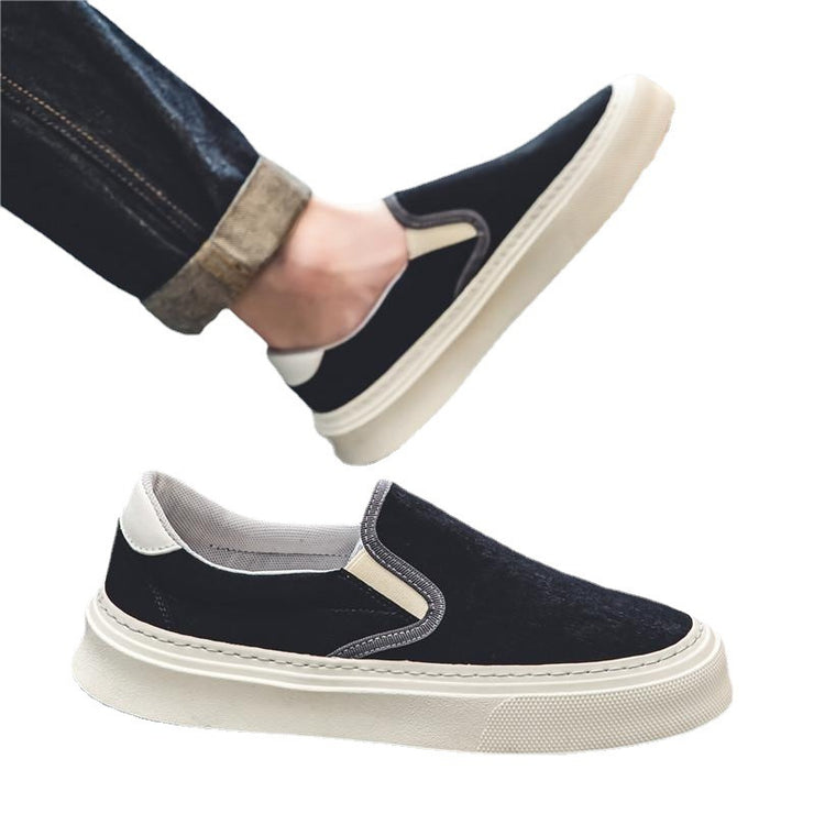 Summer Breathable Canvas Shoes Men