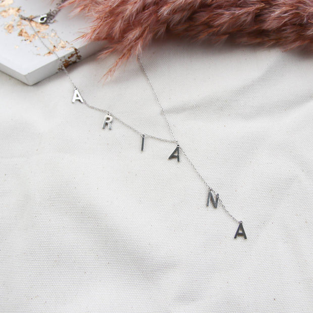 Woman 6 Letter name necklace