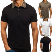 Men's Solid Color POLO Shirt