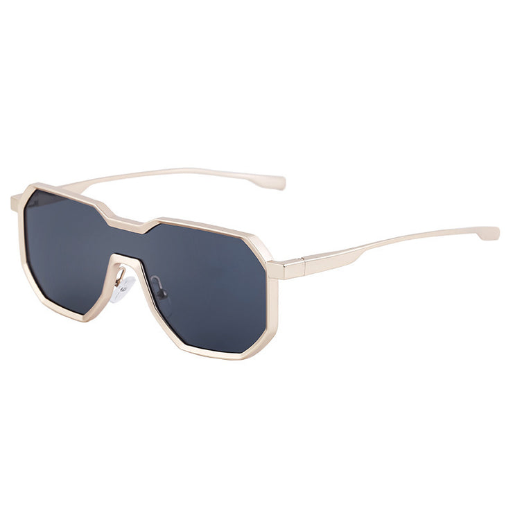 Men One Irregular Sunglasses