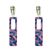 Acrylic  Geometric Rectangle Earrings