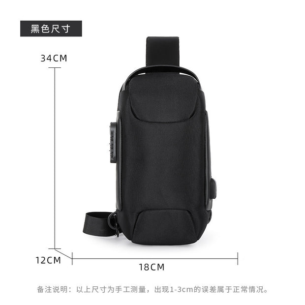 Waterproof Crossbody Sling bag For Men