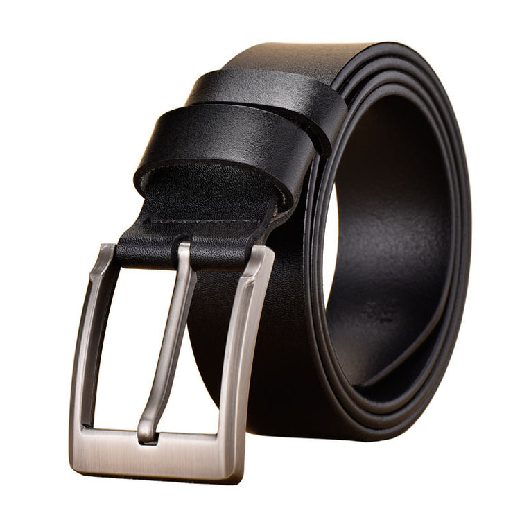 Simple Men's Leather Belt