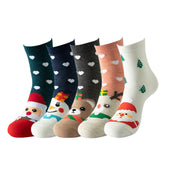 Women's Cotton Mid-calf Length Socks