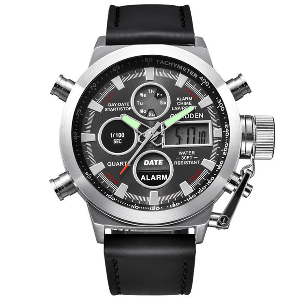 Men's Stainless Steel Sports Watch