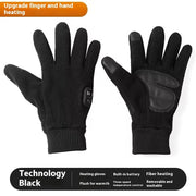 Winter Warm Thick Windproof Electric Heating Gloves