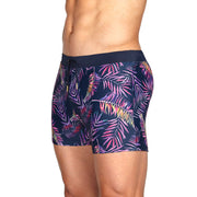 Zippered Swim Shorts With Pockets