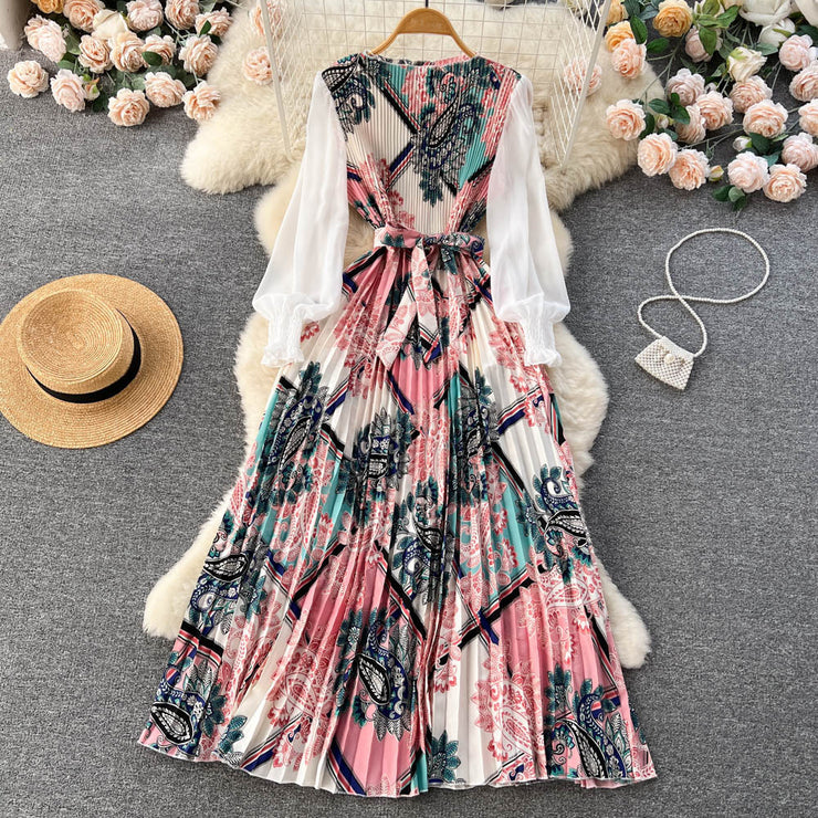 Women's Ethnic Style Printed Dresses