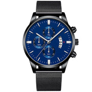 Luxur Mesh Band Quartz Watch For Men