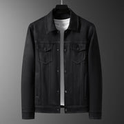 Fashion Retro Trend Slim Fit Casual Turn-down Collar Jacket Men