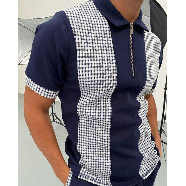 Men Solid Short Sleeved polo