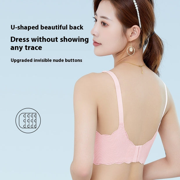 Women's Wireless Lace Nursing Bra