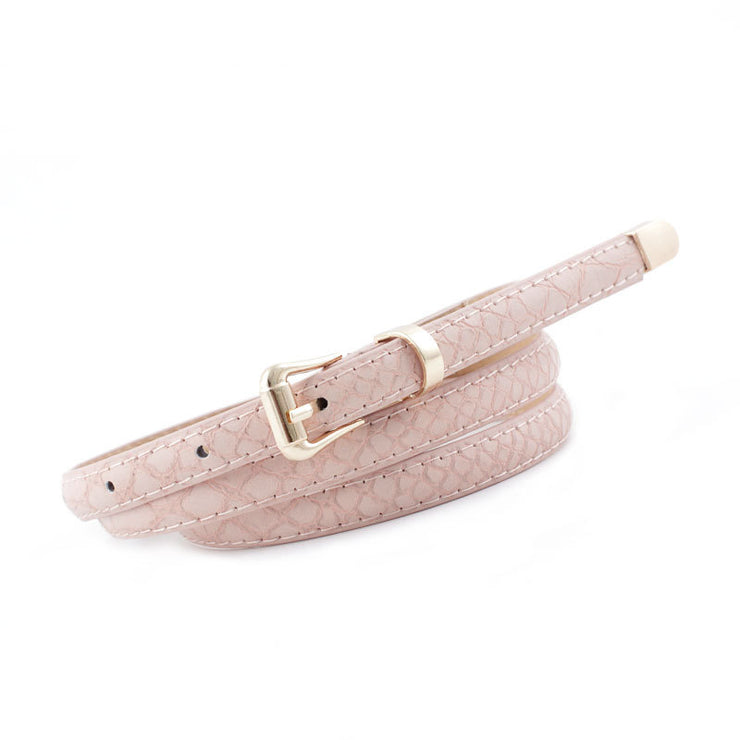 Women's New All-match Pattern Buckle Belt