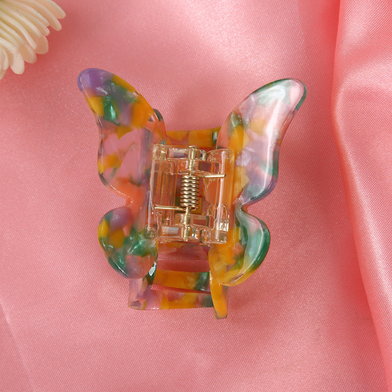 Butterfly marbled claw Clip