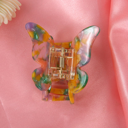 Butterfly marbled claw Clip