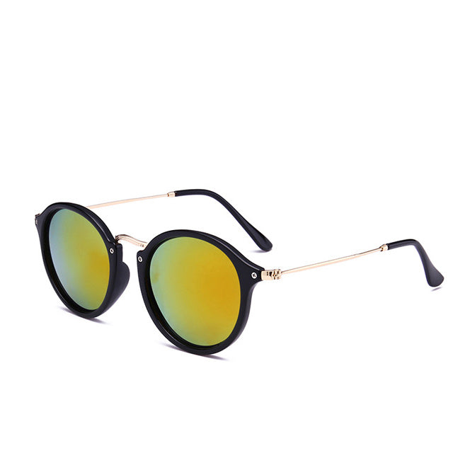 Metal Round Sunglasses For