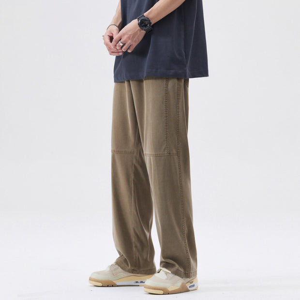 Ice Silk Leisure Mop Trousers