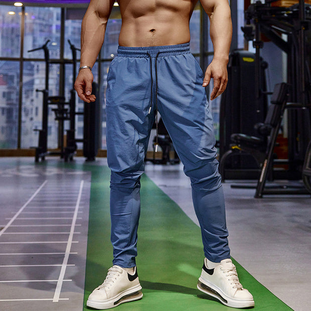 Men Workout IceSilk Pants