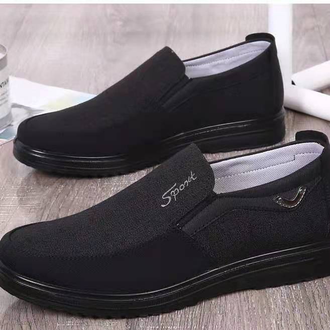 Polyurethane Old Beijing Cloth loafers Shoes Men