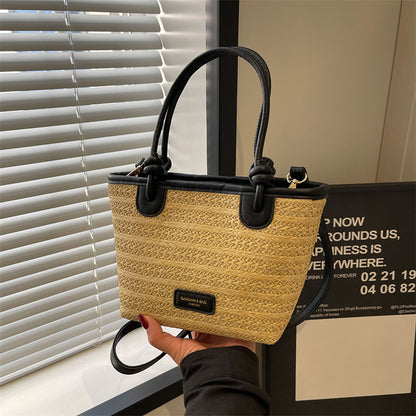 Straw Style Woven Bag