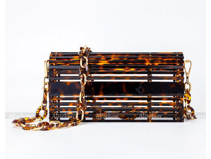 Vintage Acrylic Beach Bag