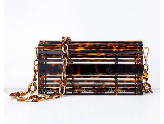 Vintage Acrylic Beach Bag